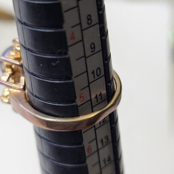 Genuine Small Black Pearl Ring Size 5.25 - Picture 6 of 15